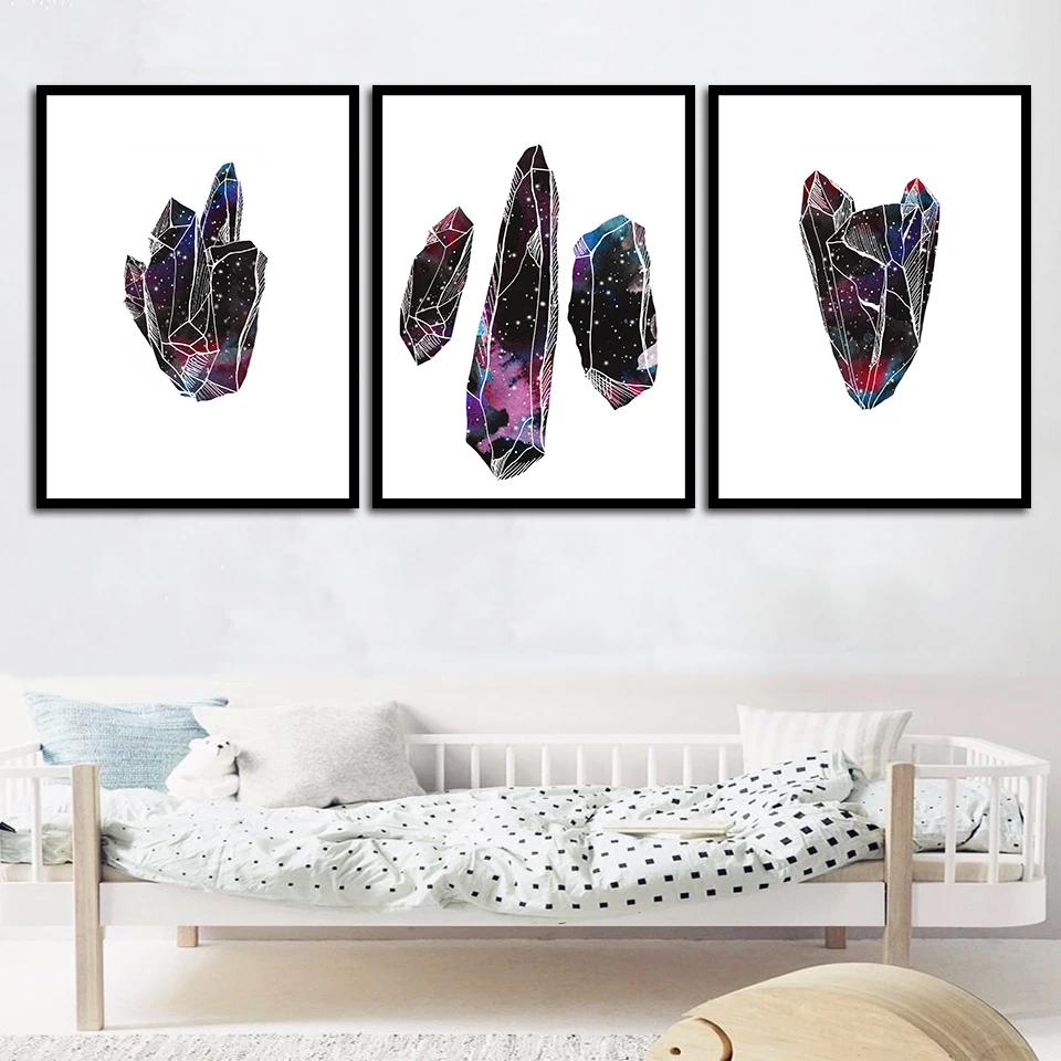 Nordic Poster Home Decoration Watercolor Crystals Painted By Hand Print HD Painting Picture On Canvas Modern Style Wall Artwork
Nordic Poster Home Decoration Watercolor Crystals Painted By Hand Print HD Painting Picture On Canvas Modern Style Wall Artwork