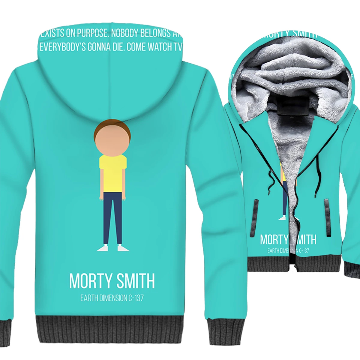 Fashion Anime 3D Print Jackets Male Hoody RICK AND MORTY Men's Sweatshirts 2018 Autumn Winter Thick Hoodies For Men Tracksuits
Fashion Anime 3D Print Jackets Male Hoody RICK AND MORTY Men's Sweatshirts 2018 Autumn Winter Thick Hoodies For Men Tracksuits