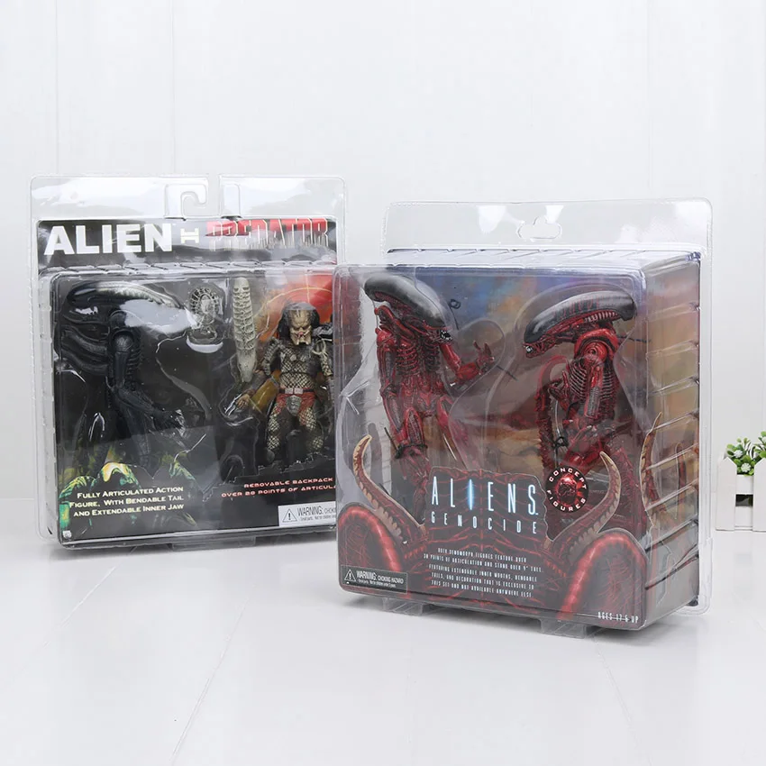 20cm Alien VS Predator Tru Exclusive 2-PACK Alien genocide PVC Action Figure Toy
20cm Alien VS Predator Tru Exclusive 2-PACK Alien genocide PVC Action Figure Toy
