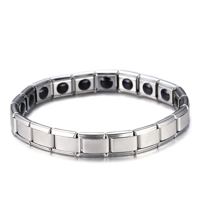 Hot Sale Fashion Stainless Steel Magnetic Tourmaline Bracelets For Women Men Bio Health Care Bracelet And Bangle
Hot Sale Fashion Stainless Steel Magnetic Tourmaline Bracelets For Women Men Bio Health Care Bracelet And Bangle