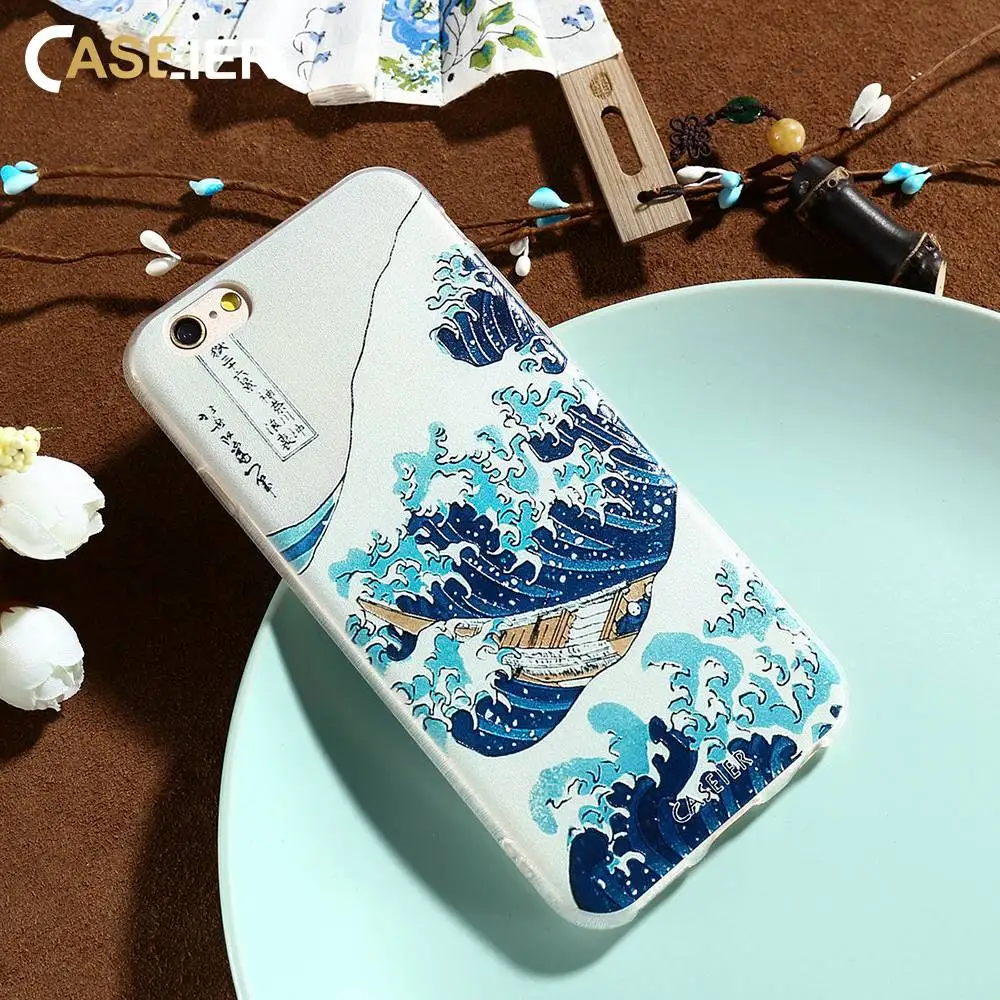 CASEIER Kanagawa Art Printing Case For iPhone 5S SE X 6 6s 7 8 Plus Soft Cases For Samsung Galaxy S6 S7 Edge S8 Plus Back Shells
CASEIER Kanagawa Art Printing Case For iPhone 5S SE X 6 6s 7 8 Plus Soft Cases For Samsung Galaxy S6 S7 Edge S8 Plus Back Shells