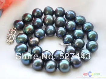 Wholesale free shipping >>P4152 HUGE 12mm ROUND PEACOCK BLACK FW PEARL NECKLACE 17IN
Wholesale free shipping >>P4152 HUGE 12mm ROUND PEACOCK BLACK FW PEARL NECKLACE 17IN