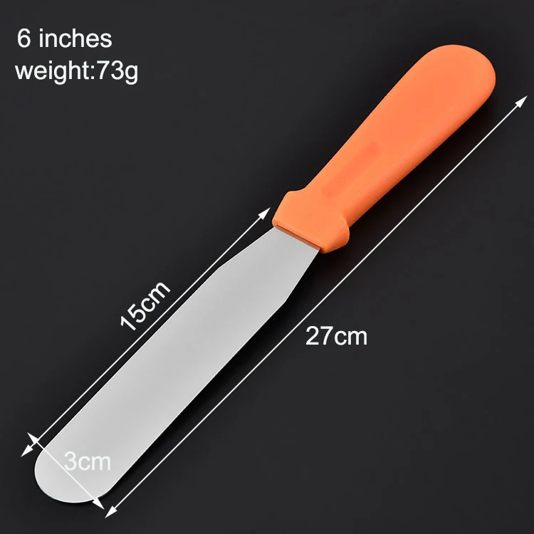 BEEMSK 6 inch stainless steel Butter spatula scallop blade squid kiss knives kitchen baking gadget creative cream spatula
BEEMSK 6 inch stainless steel Butter spatula scallop blade squid kiss knives kitchen baking gadget creative cream spatula