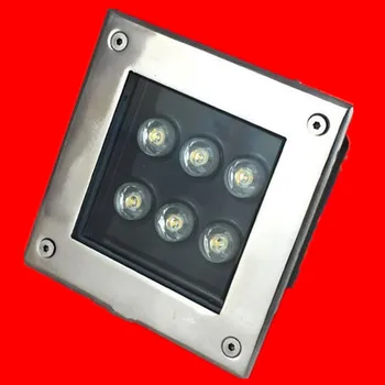 LED Underground Lights 6X1W Square Inground Deck Wall Garden Path Buried Floor Stair Landscape Lamps AC85-265V / DC12V
LED Underground Lights 6X1W Square Inground Deck Wall Garden Path Buried Floor Stair Landscape Lamps AC85-265V / DC12V