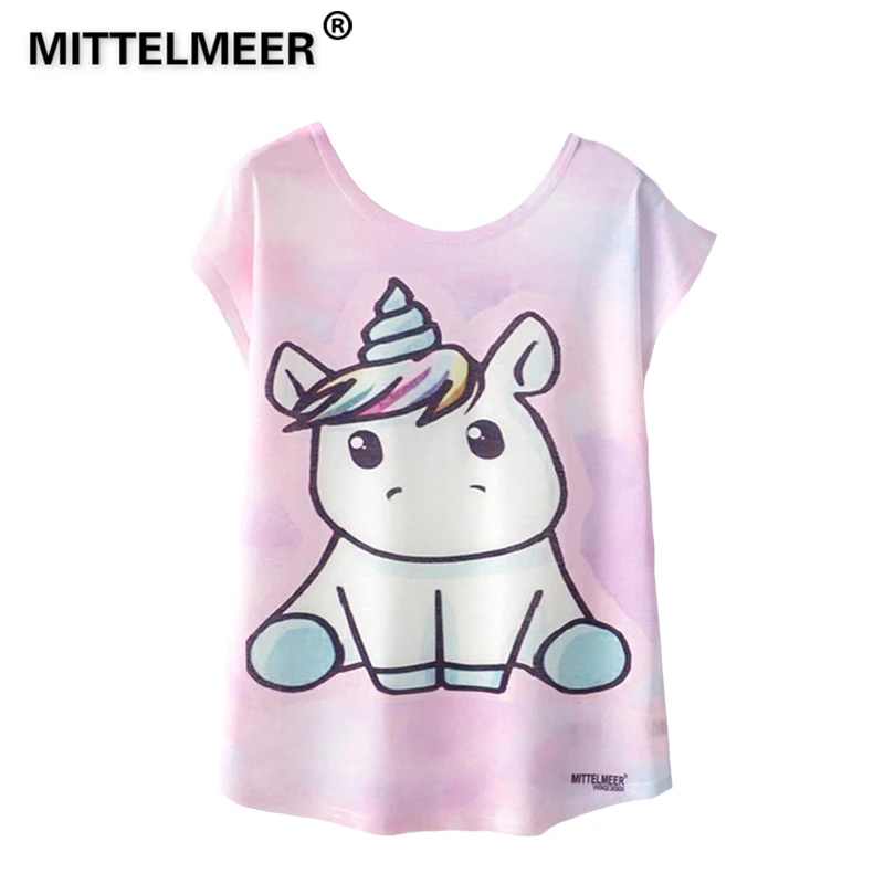 MITTELMEER Spring Summer kawaii t Shirt Girls Student Women Harajuku Short Sleeve Cartoon Fruit Unicorn T-Shirts Tee
MITTELMEER Spring Summer kawaii t Shirt Girls Student Women Harajuku Short Sleeve Cartoon Fruit Unicorn T-Shirts Tee