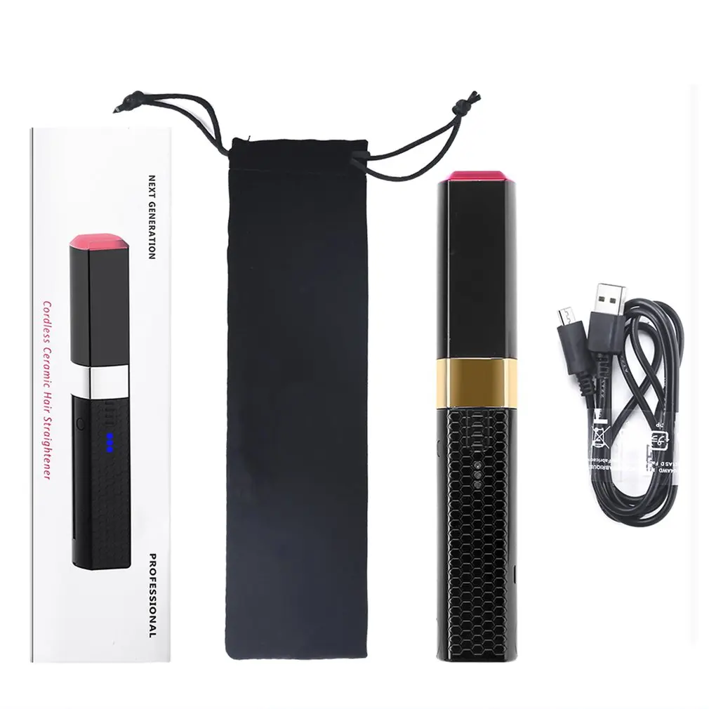 USB Charging Cordless Hair Straightener and Curling Iron Rechargeable Ceramic Flat Iron with box Electric Professional
USB Charging Cordless Hair Straightener and Curling Iron Rechargeable Ceramic Flat Iron with box Electric Professional