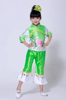 Yangko Dance Custome Chinese Folk Dance Custome Children's Drum Dance Wear Chinese Clothes for Girl Performance Costume
Yangko Dance Custome Chinese Folk Dance Custome Children's Drum Dance Wear Chinese Clothes for Girl Performance Costume