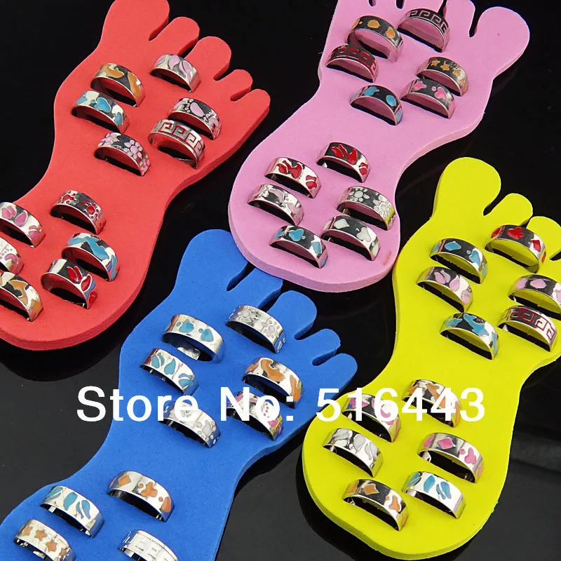 Fashion 48pcs Wholesale Body Jewelry Fashion Enamel Glaze Mens Women Toe Rings Adjustable Free Shipping A220
Fashion 48pcs Wholesale Body Jewelry Fashion Enamel Glaze Mens Women Toe Rings Adjustable Free Shipping A220