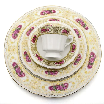 Ceramic Cutlery Dinner Plate Cup And Saucer Vajilla Tableware Set Bestek Golden Edge Steak Plate Flat Plate Dinner Tray 8/12inch
Ceramic Cutlery Dinner Plate Cup And Saucer Vajilla Tableware Set Bestek Golden Edge Steak Plate Flat Plate Dinner Tray 8/12inch
