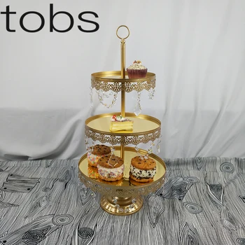 Gold Crystal cake stand set Electroplating gold mirror face wedding party table candy bar table decorating
Gold Crystal cake stand set Electroplating gold mirror face wedding party table candy bar table decorating