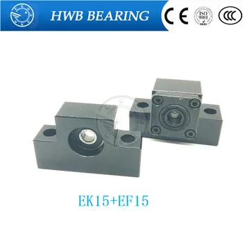 EK15 EF15 Ball Screw End Support Set : 1 pc Fixed Side EK15 and 1 pc Floated Side EF15 for SFU2005 Ball Screw CNC parts
EK15 EF15 Ball Screw End Support Set : 1 pc Fixed Side EK15 and 1 pc Floated Side EF15 for SFU2005 Ball Screw CNC parts