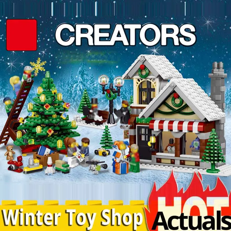 IN STOCK lepin Creator Series 36002 Winter Toy Shop compatible Legoingly 10249 Building Blocks Bricks Educational Christmas gift
IN STOCK lepin Creator Series 36002 Winter Toy Shop compatible Legoingly 10249 Building Blocks Bricks Educational Christmas gift