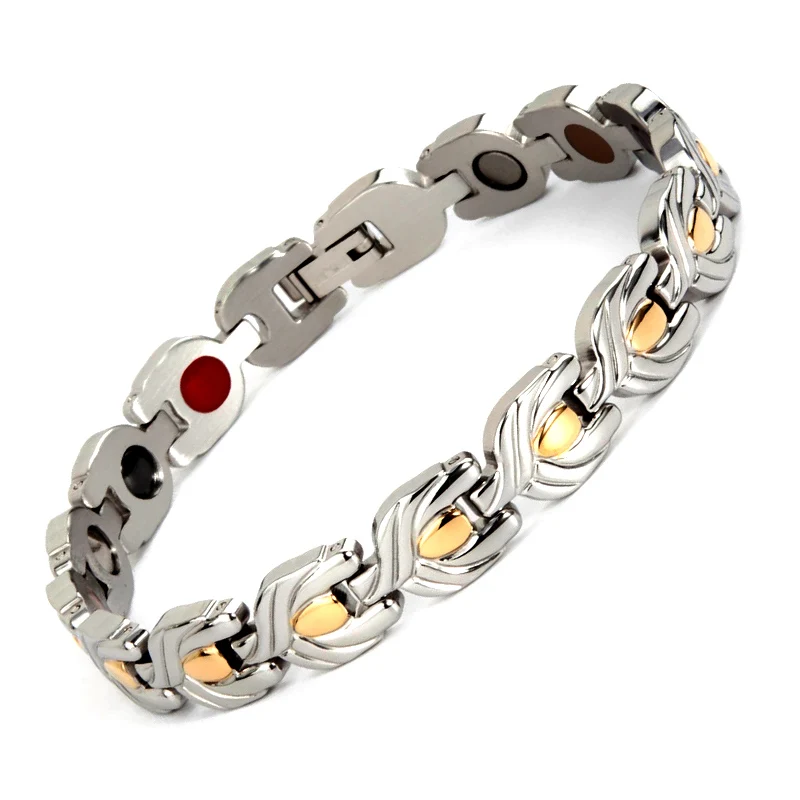 2018 New Stainless Steel Gold Silver Men Bangle Magnet Germanium Health Care Male Bracelet Power Fashion Bracelet
2018 New Stainless Steel Gold Silver Men Bangle Magnet Germanium Health Care Male Bracelet Power Fashion Bracelet