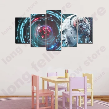 5 Pieces AI Robot Poster Wall Art Abstract Picture for Office Room Game Wall Decor HD Print Canvas Home Decorations Dropshipping
5 Pieces AI Robot Poster Wall Art Abstract Picture for Office Room Game Wall Decor HD Print Canvas Home Decorations Dropshipping