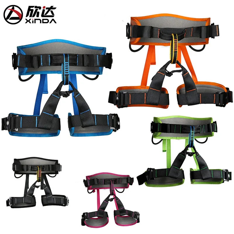Professional Outdoor Climbing Harness Mountaineering Half Body Safety Belt Adjustable Climbing Belt Rock Climbing Equipment
Professional Outdoor Climbing Harness Mountaineering Half Body Safety Belt Adjustable Climbing Belt Rock Climbing Equipment