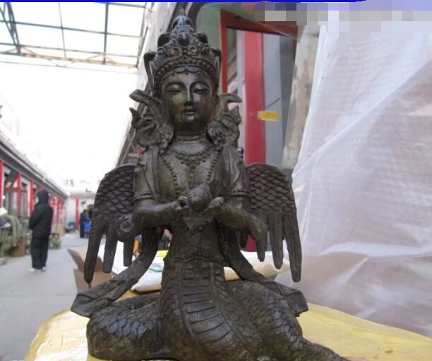 Tibet Buddha Bronze snake God with Kwan-Yin Guan Yin Boddhisattva Buddha Statue
Tibet Buddha Bronze snake God with Kwan-Yin Guan Yin Boddhisattva Buddha Statue
