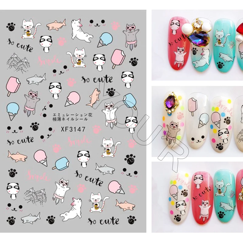 Nail Sticker for Nail Art Decoration Back Glue Adhesive Nails Decals on Nails Design Stickers Everything for Manicure
Nail Sticker for Nail Art Decoration Back Glue Adhesive Nails Decals on Nails Design Stickers Everything for Manicure