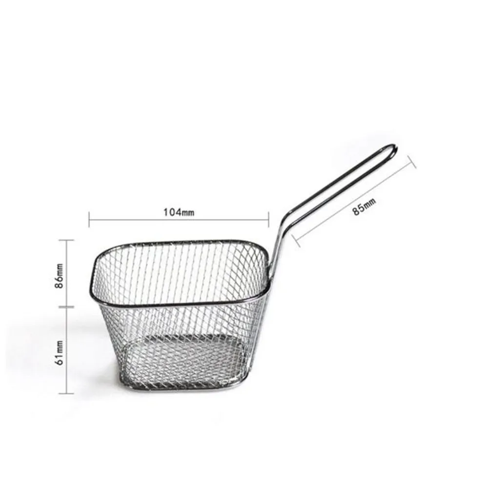 2018 New Kitchen electroplate stainless steel Mini Frying net square block network Kitchen tools
2018 New Kitchen electroplate stainless steel Mini Frying net square block network Kitchen tools