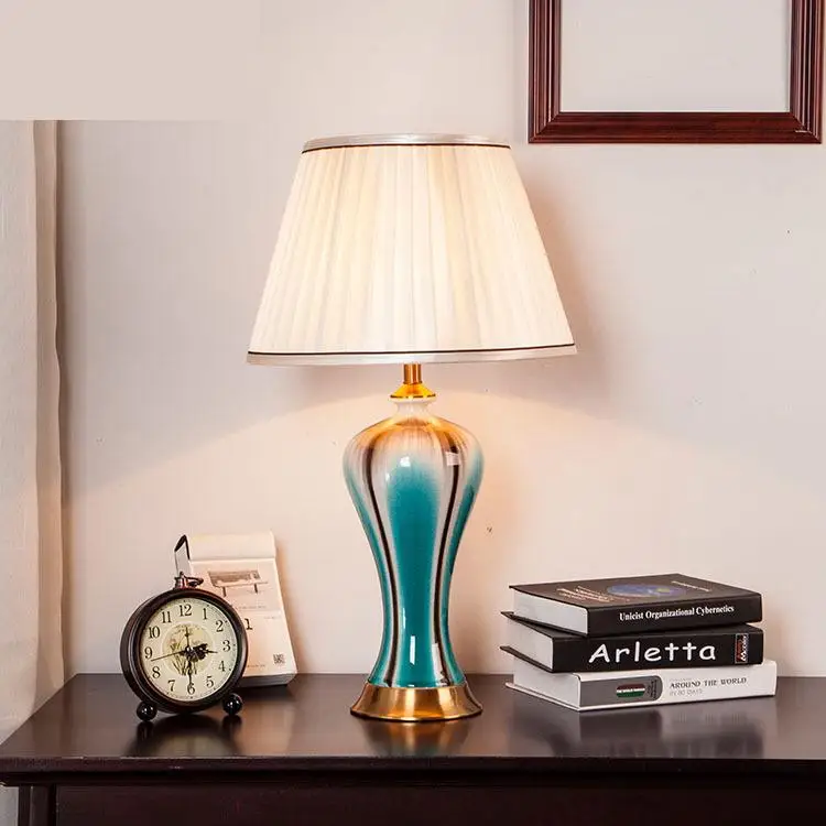 Jingdezhen Ancient Ceramic Desk Lamp Living Room Simple Bedside Lamp Bedroom Decorative Desk Lamp Led Chinese ceramic table Lamp
Jingdezhen Ancient Ceramic Desk Lamp Living Room Simple Bedside Lamp Bedroom Decorative Desk Lamp Led Chinese ceramic table Lamp