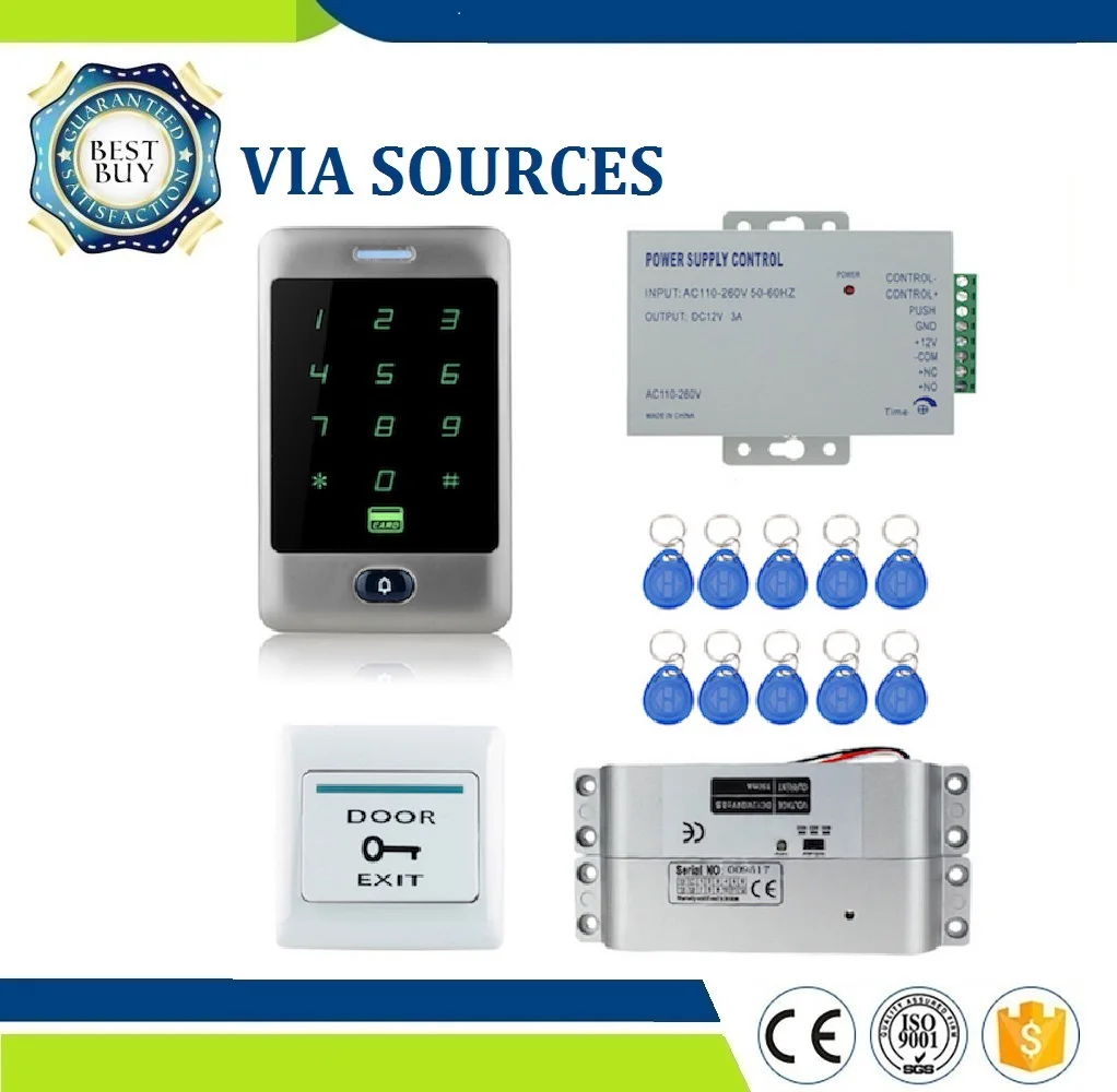 Direct Factory Touch Waterproof Metal Access Controller System 12VDC NC/NO Electric Bolt Lock /Magnetic Lock for Security door
Direct Factory Touch Waterproof Metal Access Controller System 12VDC NC/NO Electric Bolt Lock /Magnetic Lock for Security door