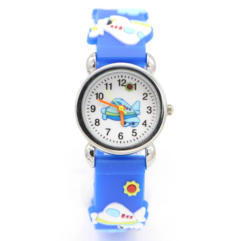 Environmental protection Rubber aircraft airplane Cartoon Children's Watch Boys Kid Quartz Sports Wrist Watches Enfant Relogio 
Environmental protection Rubber aircraft airplane Cartoon Children's Watch Boys Kid Quartz Sports Wrist Watches Enfant Relogio