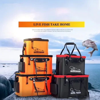 Outdoor Foldable Multi-Function Fishing Tackle Barrel Bag Case Tools Fish Protection Bucket Tank
Outdoor Foldable Multi-Function Fishing Tackle Barrel Bag Case Tools Fish Protection Bucket Tank