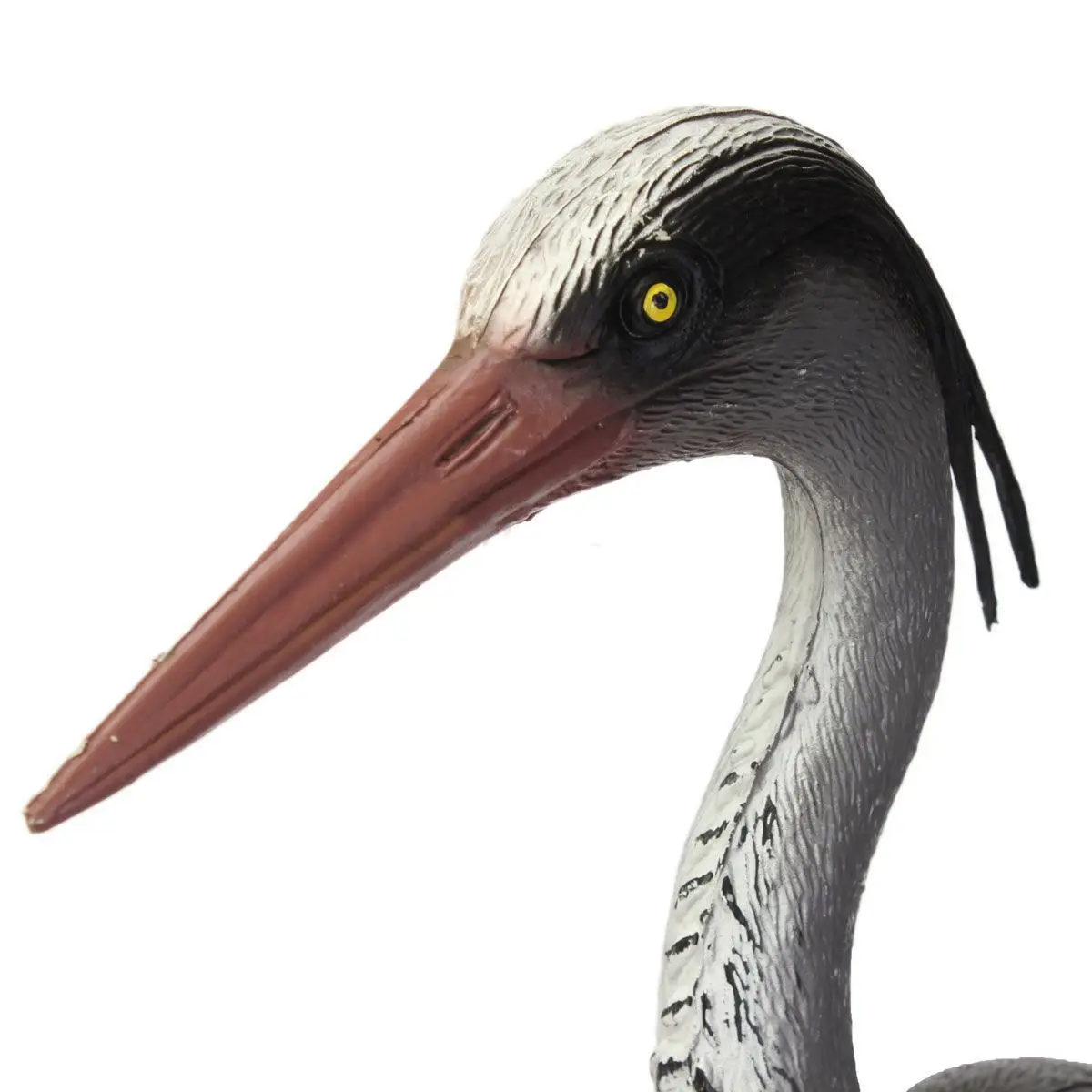Lifelike Large Plastic Resin Decoy Heron Garden Ornament Bird Scarer Fish Pond Garden decoration