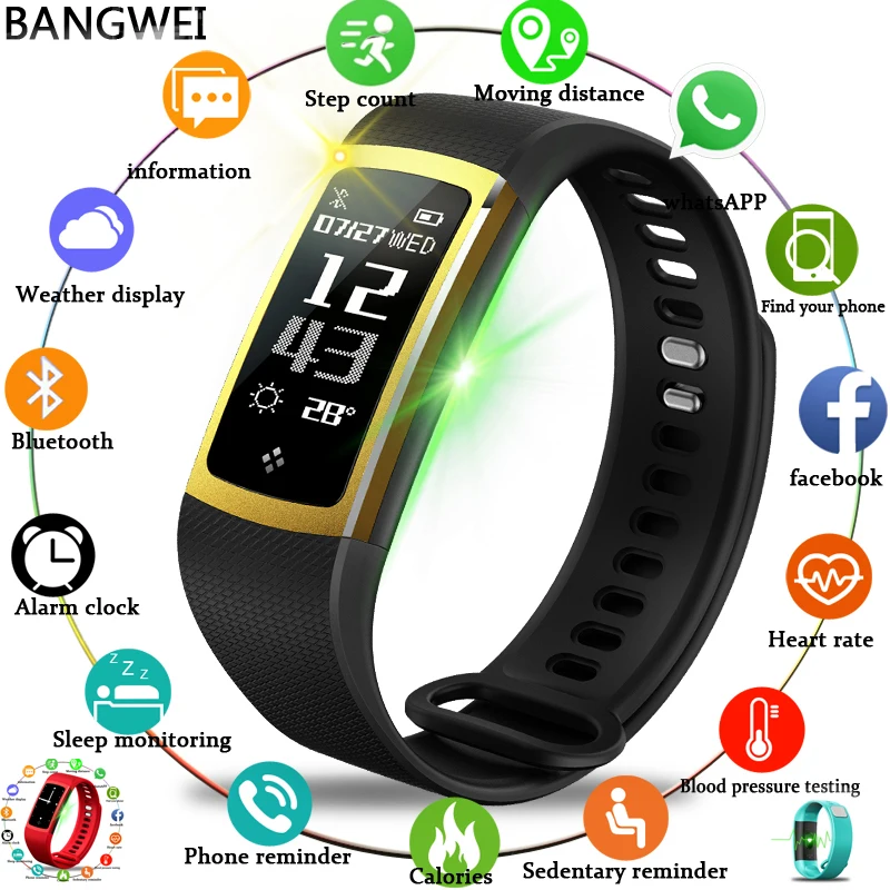 2019 New Smart Watch Men Fitness tracker Heart Rate Monitor Blood Pressure Oxygen Waterproof Alloy sport Wristwatch Men Women
2019 New Smart Watch Men Fitness tracker Heart Rate Monitor Blood Pressure Oxygen Waterproof Alloy sport Wristwatch Men Women