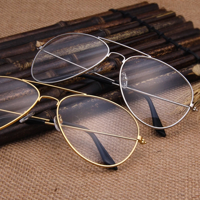 Clear Glasses Retro Eyeglasses Metal Gold Myopia Eyewear Women Men Spectacle Frames Optical Glasses Frame Transparent Lens
Clear Glasses Retro Eyeglasses Metal Gold Myopia Eyewear Women Men Spectacle Frames Optical Glasses Frame Transparent Lens