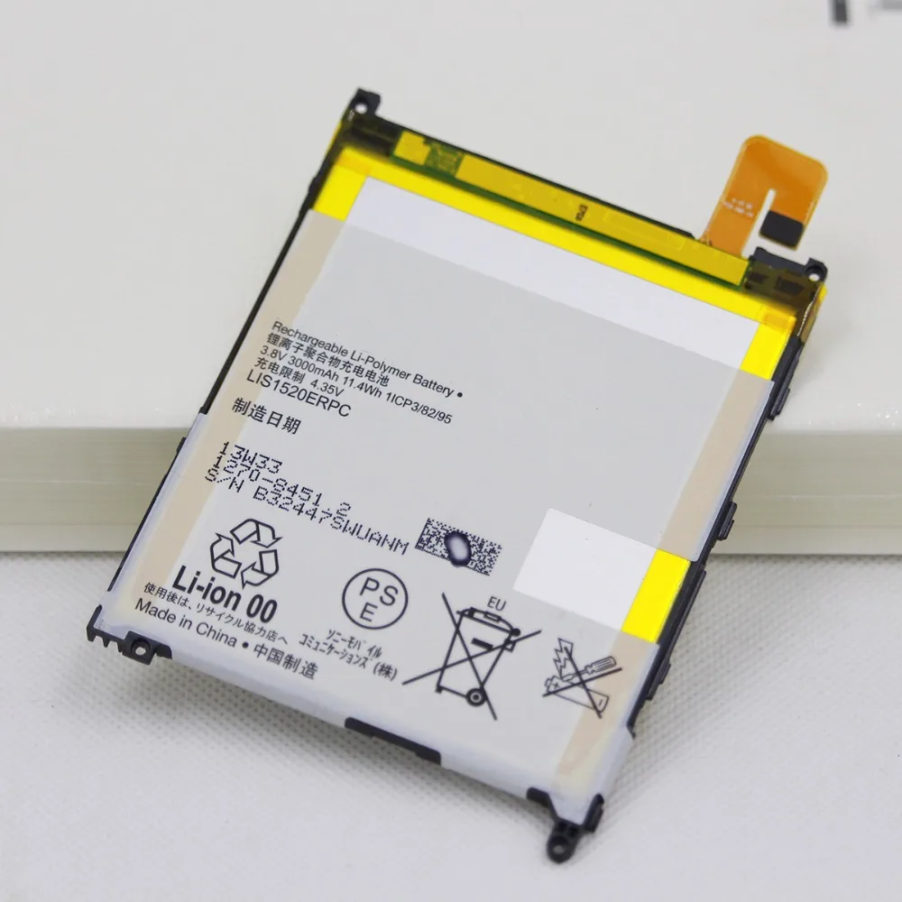 For Sony Xperia Z Ultra C6806 C6802 C6616 ZU L4 XL39H C6833 XL39 LIS1520ERPC 3000mAh Li-ion Phone Replacement Battery with Tools
For Sony Xperia Z Ultra C6806 C6802 C6616 ZU L4 XL39H C6833 XL39 LIS1520ERPC 3000mAh Li-ion Phone Replacement Battery with Tools