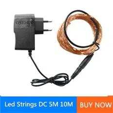 led strings with power