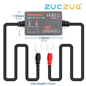 Battery Monitor BM2 On Phone APP Bluetooth 4.0 Device All Car 6-20V Battery Tester
Battery Monitor BM2 On Phone APP Bluetooth 4.0 Device All Car 6-20V Battery Tester