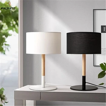 Modern Simple Table Lamp Abajurs Wood Living room Home Decor Lamps Table Fabric Bedroom Nightstand Lamp Luminaire
Modern Simple Table Lamp Abajurs Wood Living room Home Decor Lamps Table Fabric Bedroom Nightstand Lamp Luminaire