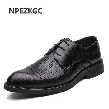 NPEZKGC Classic Business Men's Dress Shoes Fashion Elegant Formal Wedding Shoes Men Slip On Office Oxford Shoes
NPEZKGC Classic Business Men's Dress Shoes Fashion Elegant Formal Wedding Shoes Men Slip On Office Oxford Shoes