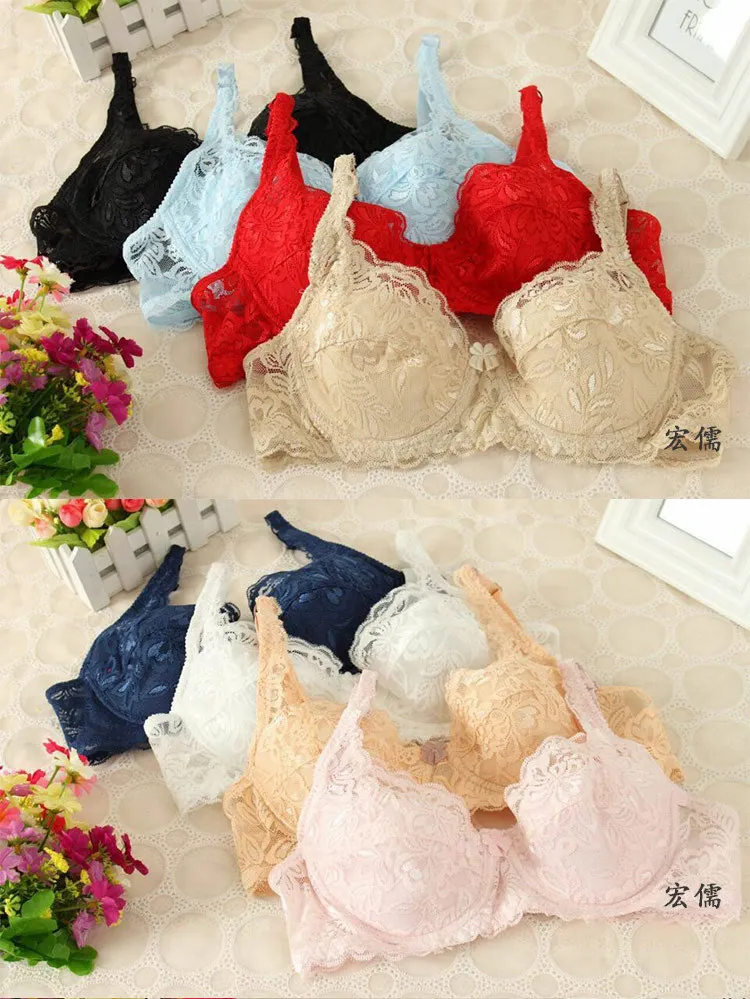 17 Summer Style Push Up Bra Brand Breathable Lace Bra Sexy Underwear For Women Bralette 1