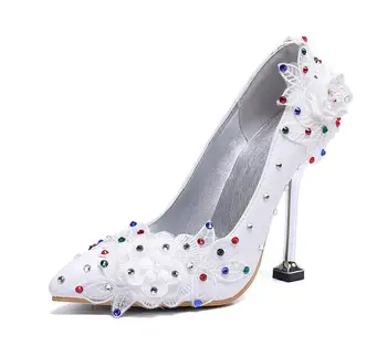 2019 New Womens wedding shoes Bride Fashion shoes woman High heels Pumps Thin heel Bridal Lace party shoes female for woman
2019 New Womens wedding shoes Bride Fashion shoes woman High heels Pumps Thin heel Bridal Lace party shoes female for woman