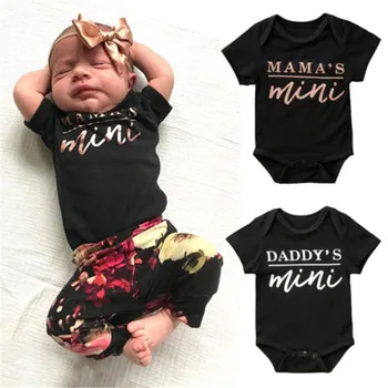 Newborn Baby Boys Girls Daddy's Mama's Printed Romper Short Sleeve Jumpsuit Clothes Outfits
Newborn Baby Boys Girls Daddy's Mama's Printed Romper Short Sleeve Jumpsuit Clothes Outfits