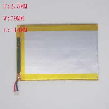 3.7 V Polymer Lithium Battery 4500mAh 2080116/2080115 Large capacity ultra-thin DIY Tablet
3.7 V Polymer Lithium Battery 4500mAh 2080116/2080115 Large capacity ultra-thin DIY Tablet