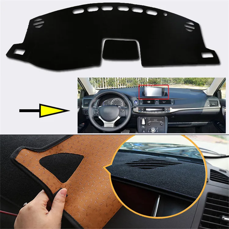 Brand New Interior Dashboard Carpet Photophobism Protective Pad Mat For Lexus CT200H
Brand New Interior Dashboard Carpet Photophobism Protective Pad Mat For Lexus CT200H