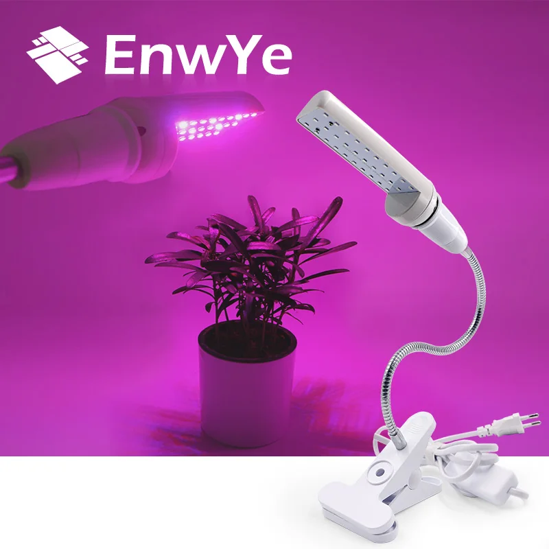 EnwYe LED plant growth lamp E27 indoor fleshy plant supplementary lamp AC220V flexible metal hose bracket
EnwYe LED plant growth lamp E27 indoor fleshy plant supplementary lamp AC220V flexible metal hose bracket