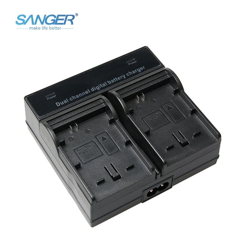 SANGER Dual Channel Quick Digital Battery Charger for Sony NP-FW50 Battery Fit Alpha NEX F3 6 5N 5R 5T 3N C3/5 7 SLT A33 A37 A55
SANGER Dual Channel Quick Digital Battery Charger for Sony NP-FW50 Battery Fit Alpha NEX F3 6 5N 5R 5T 3N C3/5 7 SLT A33 A37 A55