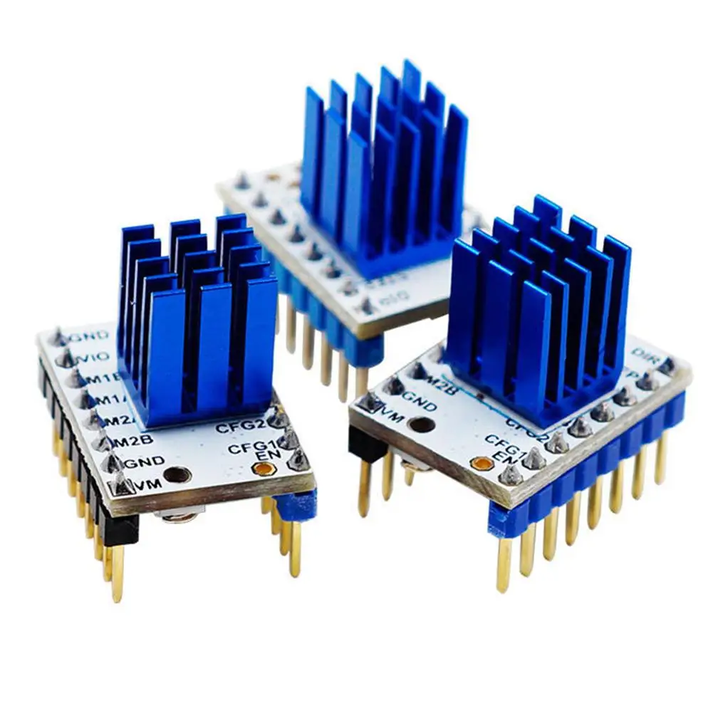 TMC2100 V1.3 TMC2130 Stepper Motor StepStick Mute Driver Silent Excellent Stability Protection For 3d Printer Parts r20
TMC2100 V1.3 TMC2130 Stepper Motor StepStick Mute Driver Silent Excellent Stability Protection For 3d Printer Parts r20