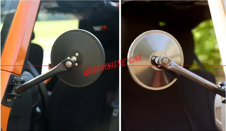 QDAEROHIVE Car Exterior Side Door Rearview Mirror Adjustable Shape Angle Lens Blind Spot For Jeep Wrangler JK 2007 -2017
QDAEROHIVE Car Exterior Side Door Rearview Mirror Adjustable Shape Angle Lens Blind Spot For Jeep Wrangler JK 2007 -2017