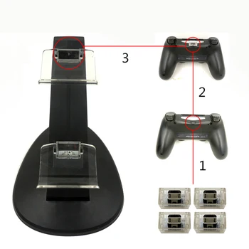 HOBBYINRC 4in1 USB Desktop Charger Charging Dock with Point-contact Adapter for SONY PS4 Remote Controller Gamepad Games
HOBBYINRC 4in1 USB Desktop Charger Charging Dock with Point-contact Adapter for SONY PS4 Remote Controller Gamepad Games