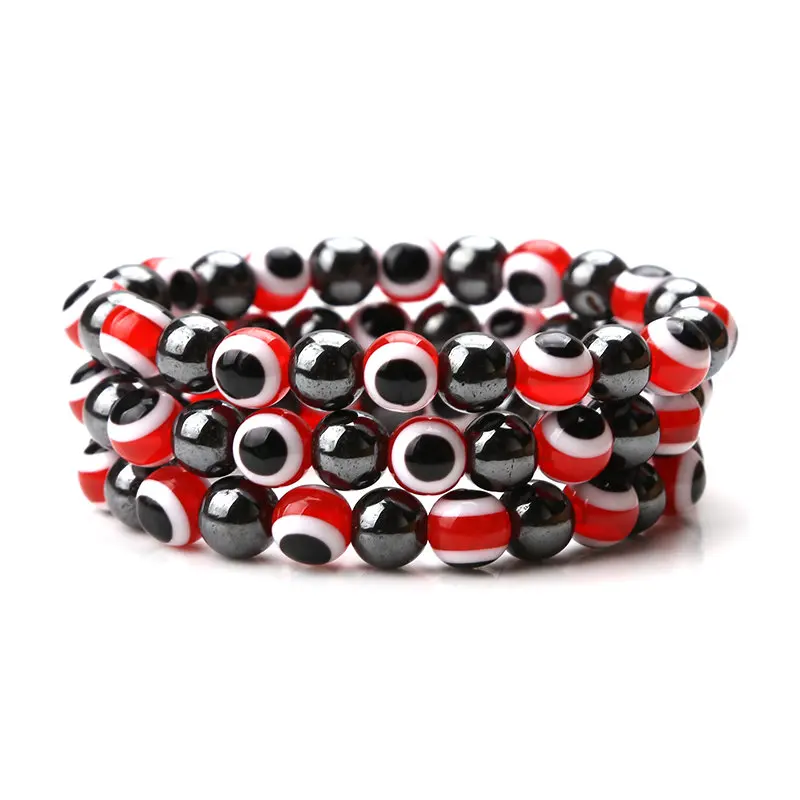8mm Blue Red Obsidian Beads Bracelet Men Turkey Evil Eye Bead Chain Bracelets for Women Lover Jewelry Lucky Gift
8mm Blue Red Obsidian Beads Bracelet Men Turkey Evil Eye Bead Chain Bracelets for Women Lover Jewelry Lucky Gift