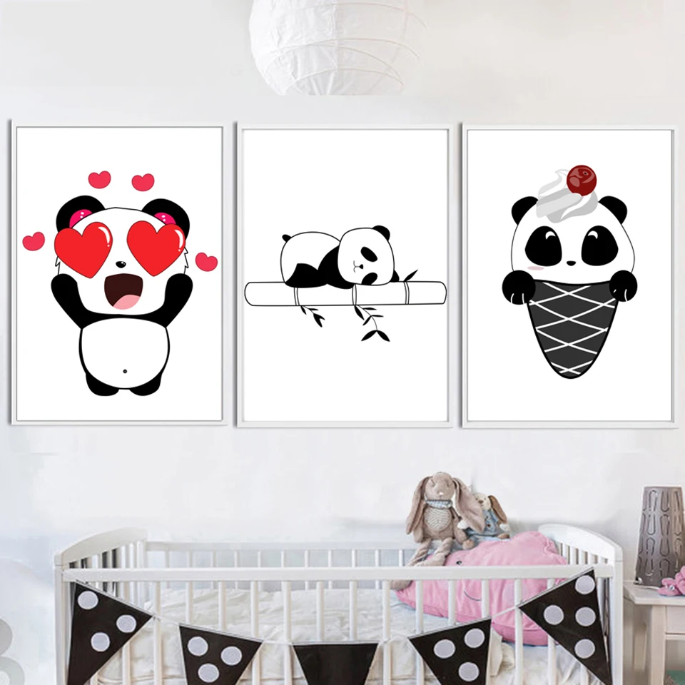 Ice Cream Painting Panda Posters Wall Art Canvas Prints Animals Fashion Baby Kids Room Bedroom Home Decor Modular Pictures
Ice Cream Painting Panda Posters Wall Art Canvas Prints Animals Fashion Baby Kids Room Bedroom Home Decor Modular Pictures