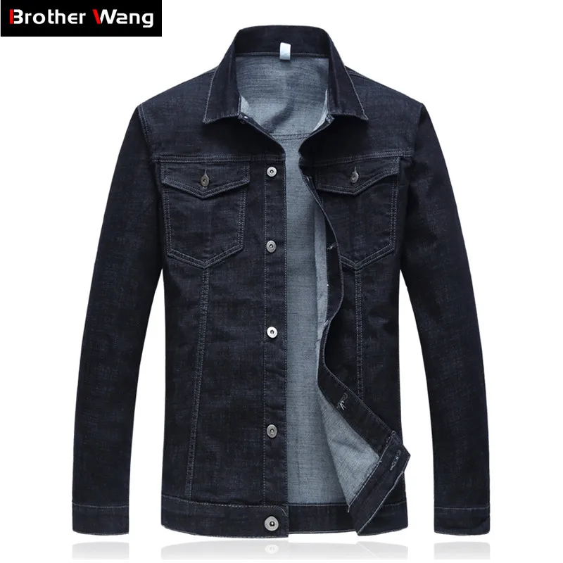 Big Size Men's Denim Jacket 2019 Spring New Fashion Casual Black Lapel Jean Jacket Male Brand Clothes 4XL 5XL 6XL
Big Size Men's Denim Jacket 2019 Spring New Fashion Casual Black Lapel Jean Jacket Male Brand Clothes 4XL 5XL 6XL