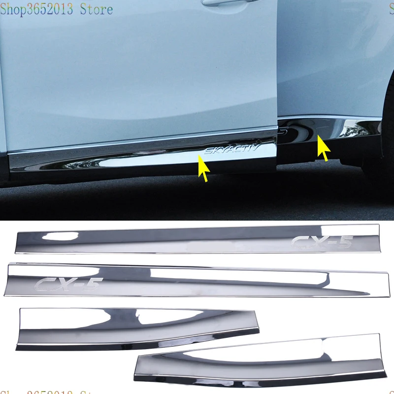 Auto accessories Fit For Mazda CX-5 CX5 2012 2013 2014 2015 2016 ABS Chrome Side Door Body Molding Cover Trim 4pcs
Auto accessories Fit For Mazda CX-5 CX5 2012 2013 2014 2015 2016 ABS Chrome Side Door Body Molding Cover Trim 4pcs