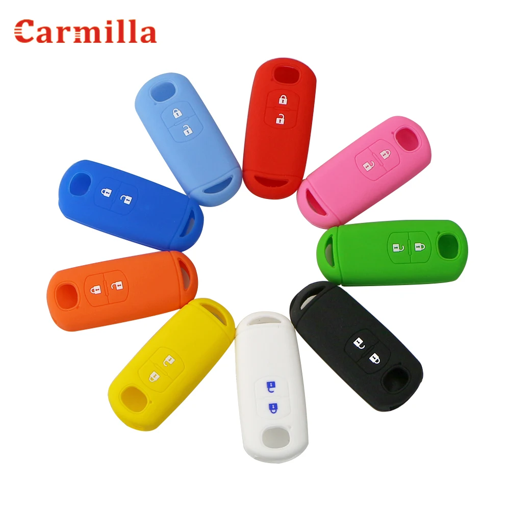Silicone Car Remote Key Case Cover for Mazda 2 3 6 Axela Atenza CX-3 CX-5 CX5 CX-7 CX-9 2014 2015 2016 2017 2018 Smart 2 Buttons
Silicone Car Remote Key Case Cover for Mazda 2 3 6 Axela Atenza CX-3 CX-5 CX5 CX-7 CX-9 2014 2015 2016 2017 2018 Smart 2 Buttons