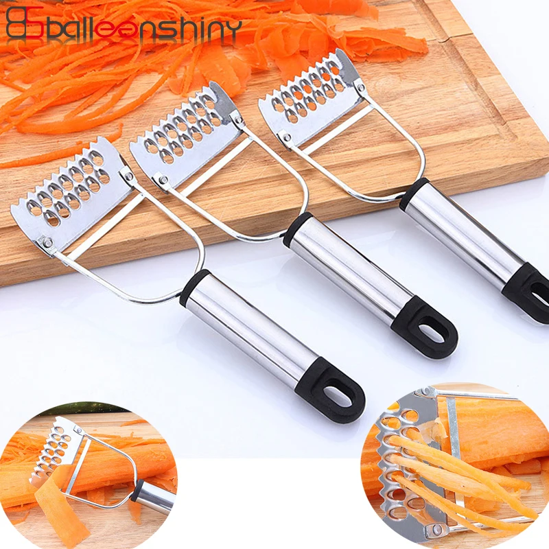 BalleenShiny Multifunction Stainless Steel Vegetable Julienne Grater Peeler Cutter Potato Carrot Fruit Slicer Kitchen Tools
BalleenShiny Multifunction Stainless Steel Vegetable Julienne Grater Peeler Cutter Potato Carrot Fruit Slicer Kitchen Tools